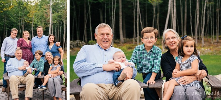 large family portrait